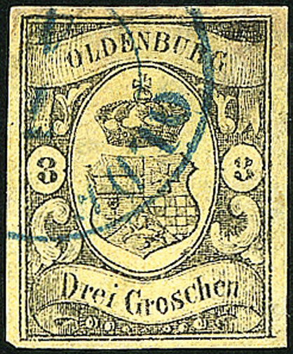 Oldenburg 1859-1861 Mi.-Nr. 8 - gestempelt