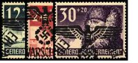 Generalgouvernement 1940 Mi.-Nr. 56-58 - gestempelt