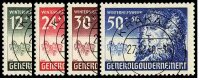 Generalgouvernement 1940 Mi.-Nr. 59-62 - gestempelt