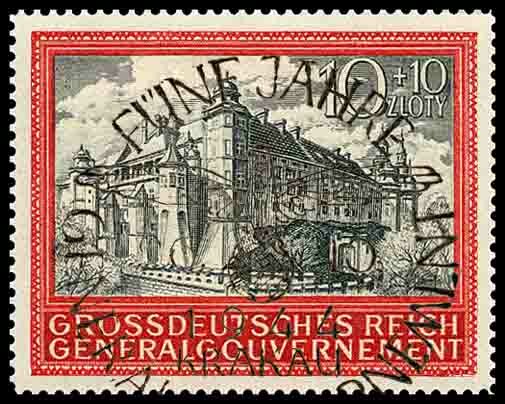 Generalgouvernement 1944 Mi.-Nr. 125 - gestempelt