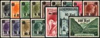 Luxemburg 1940 Mi.-Nr. 17-32 - postfrisch