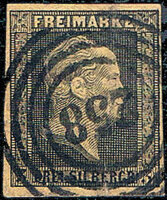Preussen 1850 Mi.-Nr. 4 - gestempelt