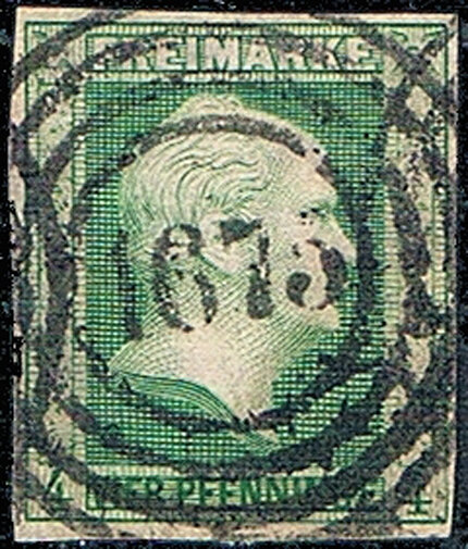 Preussen 1856 Mi.-Nr. 5 - gestempelt