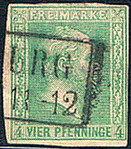 Preussen 1858 Mi.-Nr. 9 - gestempelt