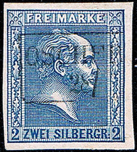 Preussen 1858 Mi.-Nr. 11 a - gestempelt