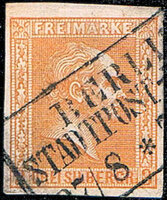 Preussen 1858 Mi.-Nr. 12 - gestempelt