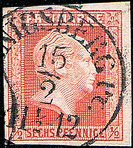 Preussen 1859 Mi.-Nr. 13 - gestempelt