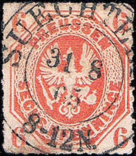 Preussen 1861 Mi.-Nr. 15 - gestempelt