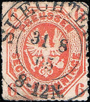 Preussen 1861 Mi.-Nr. 15 - gestempelt