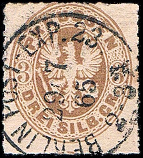 Preussen 1862 Mi.-Nr. 18 - gestempelt