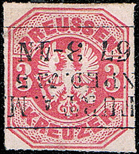 Preussen 1867 Mi.-Nr. 24 - gestempelt