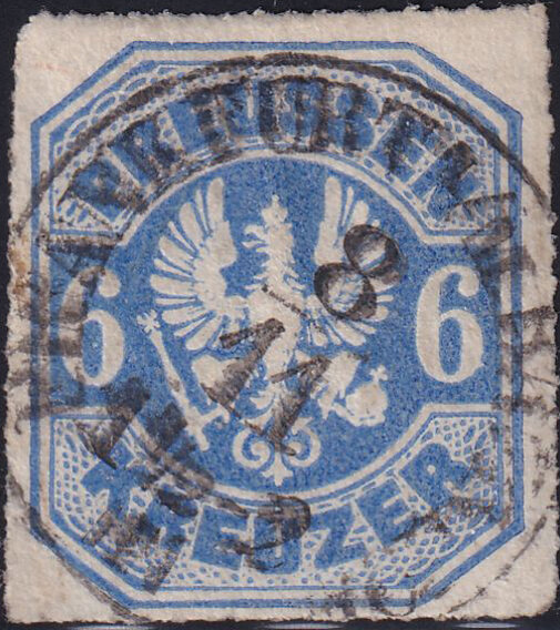 Preussen 1867 Mi.-Nr. 25 - gestempelt