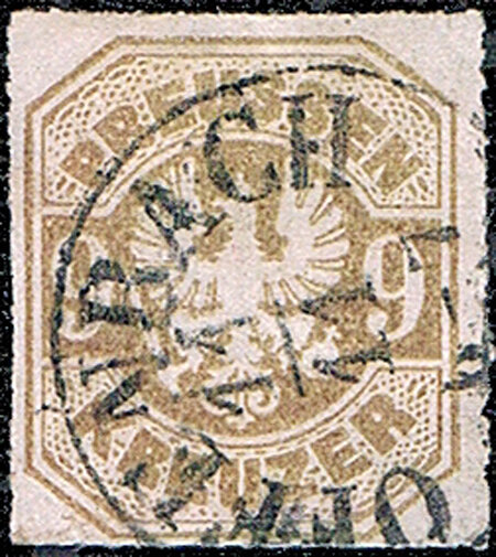 Preussen 1867 Mi.-Nr. 26  - gestempelt