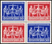 Gem. Ausgaben 1948 Mi.-Nr. V Zd1 - postfrisch