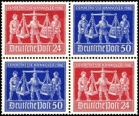 Gem. Ausgaben 1948 Mi.-Nr. V Zd2 - postfrisch