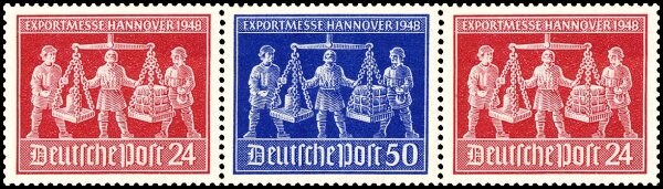 Gem. Ausgaben 1948 Mi.-Nr. WZ d2 - postfrisch