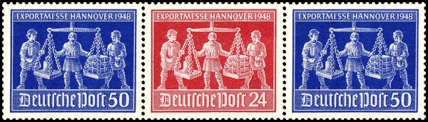 Gem. Ausgaben 1948 Mi.-Nr. WZ d4 - postfrisch