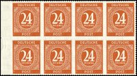 Gem. Ausgaben 1948 H.-Bl.124 - postfrisch