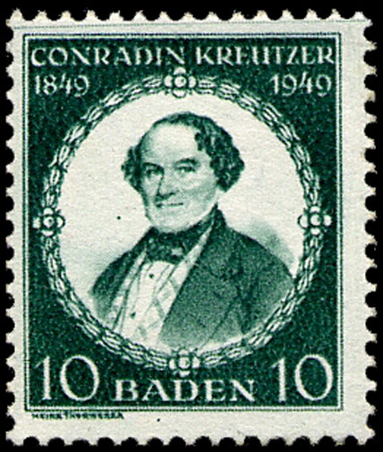 Baden 1949 Mi.Nr. 53 - postfrisch