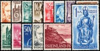 Rheinland-Pfalz 1948 Mi.-Nr. 16-29 - postfrisch