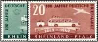 Rheinland-Pfalz 1949 Mi.-Nr. 49-50 - postfrisch