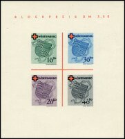 Württemberg 1949 Block 1 - postfrisch