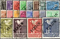 Berlin 1948 Mi.-Nr. 1-20 - gestempelt geprüft