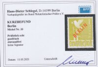 Berlin 1949 Mi.-Nr. 33 - postfrisch Fotobefund