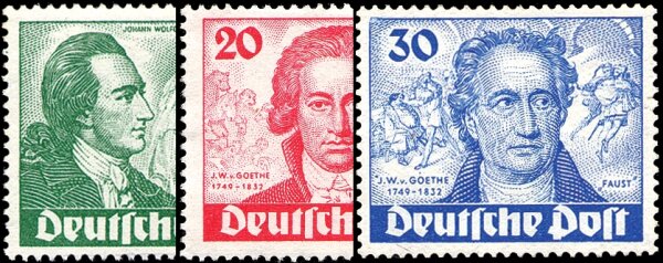 Berlin 1949 Mi.-Nr. 61-63 - postfrisch