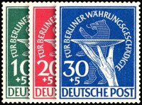 Berlin 1949 Mi.-Nr. 68-70 - postfrisch