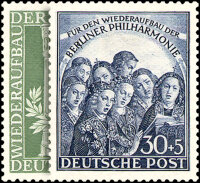 Berlin 1950 Mi.-Nr. 72-73 - postfrisch
