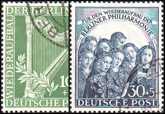 Berlin 1950 Mi.-Nr. 72-73 - gestempelt