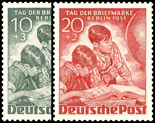 Berlin 1951 Mi.-Nr. 80-81 - postfrisch