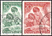 Berlin 1951 Mi.-Nr. 80-81 - gestempelt