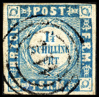 Schleswig-Holstein 1864 Mi.-Nr. 5 - gestempelt