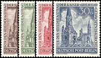 Berlin 1953 Mi.-Nr. 106-109 - postfrisch