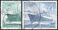 Berlin 1955 Mi.-Nr. 126-127 - gestempelt