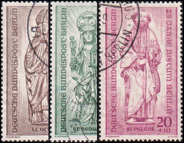 Berlin 1955 Mi.-Nr. 132-134 - gestempelt