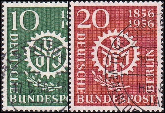 Berlin 1956 Mi.-Nr. 138-139 - gestempelt
