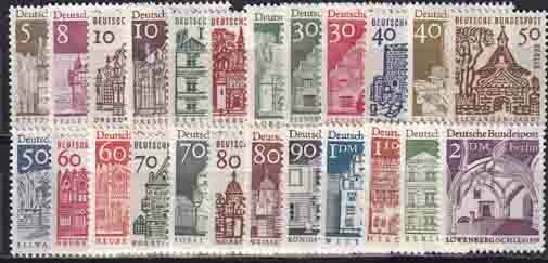 Berlin 1964-69 Bauwerke - postfrisch