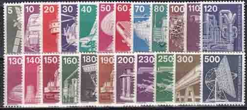 Berlin 1975-1982 Industrie u. Technik - postfrisch