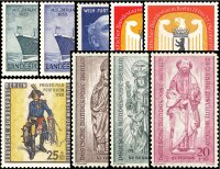 Berlin Jahrgang 1955 - postfrisch