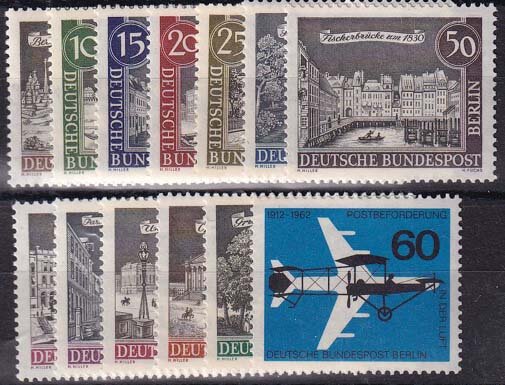 Berlin Jahrgang 1962 - postfrisch