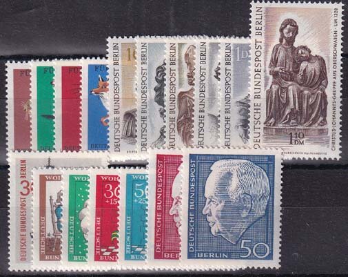 Berlin Jahrgang 1967 - postfrisch