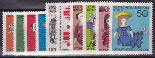 Berlin Jahrgang 1968 - postfrisch