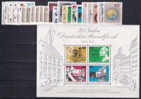 Berlin Jahrgang 1973 - postfrisch