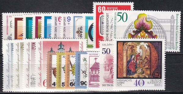 Berlin Jahrgang 1979 - postfrisch