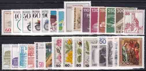 Berlin Jahrgang 1982 - postfrisch