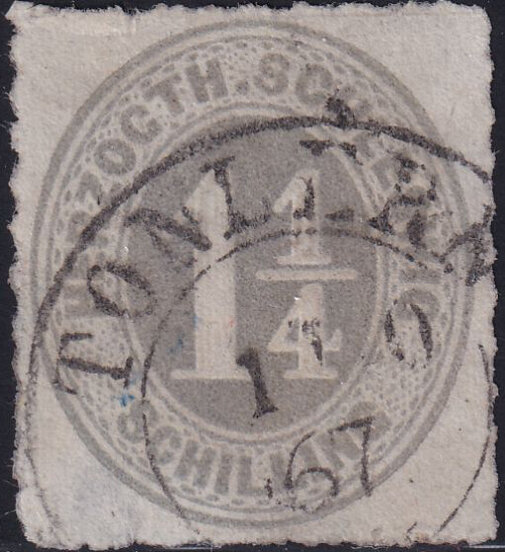 Schleswig-Holstein 1867 Mi.-Nr. 18  c - gestempelt