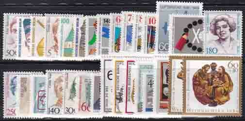 Berlin Jahrgang 1989 - postfrisch